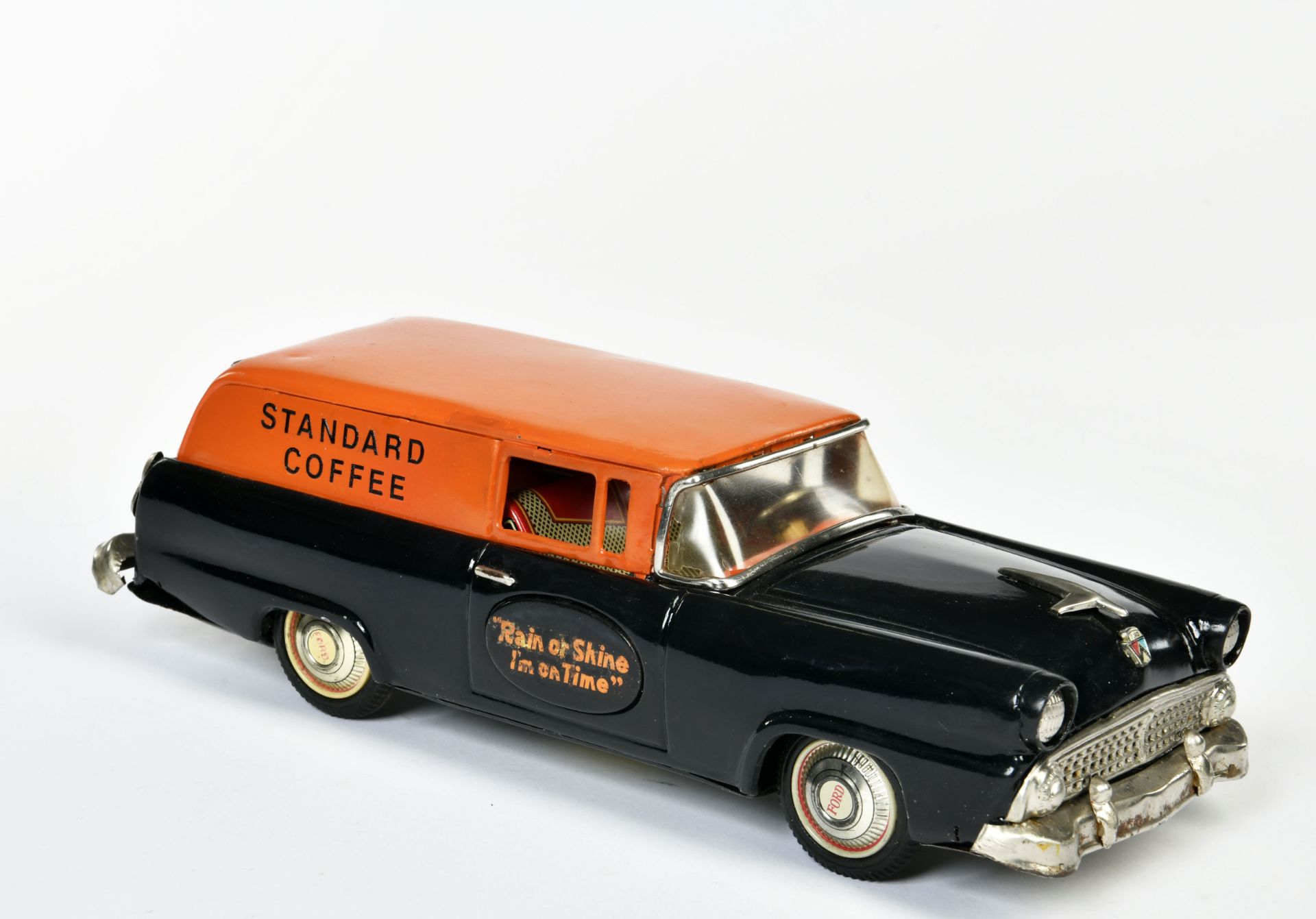 Bandai, Ford Standard Coffee, Japan, 30 cm, tin, restored, paint d., please inspect