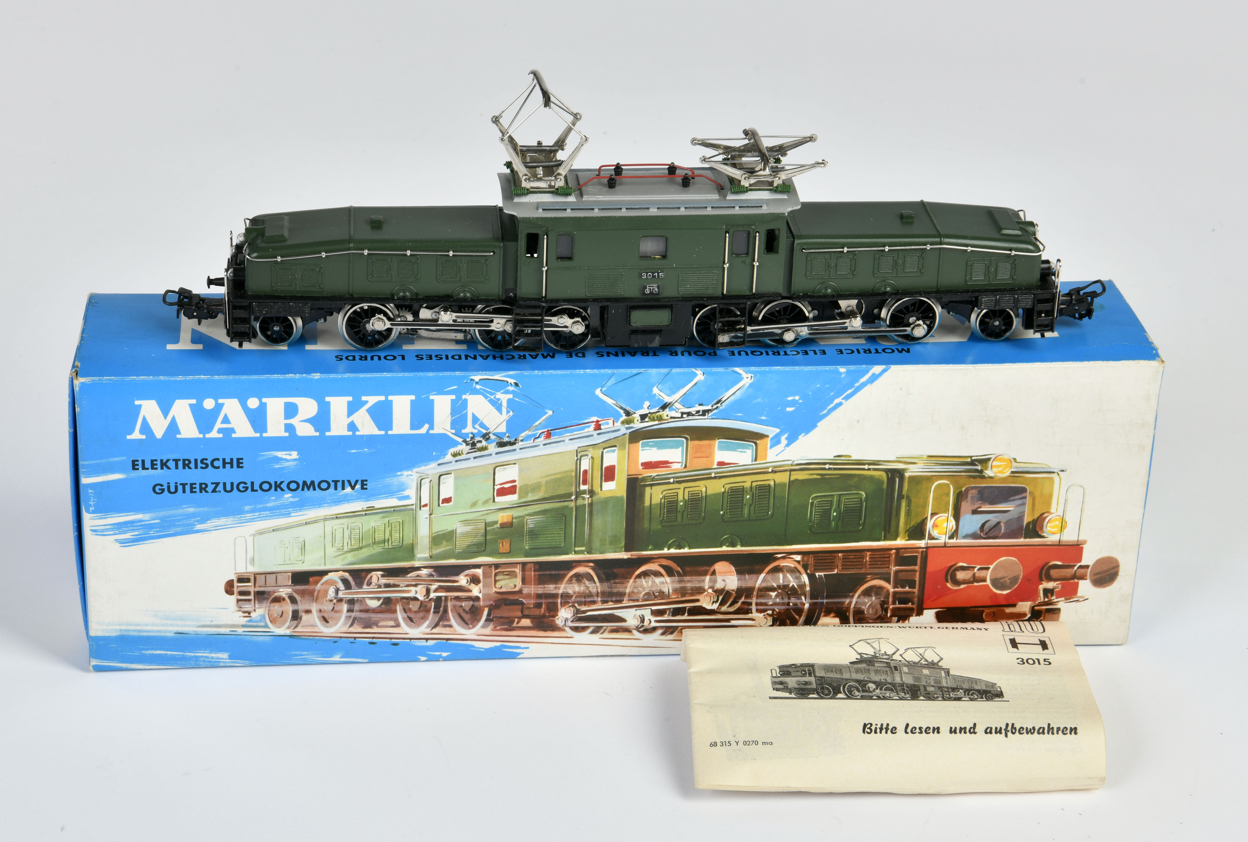 Märklin, Krokodil loco 3015, W.-Germany, H0, box, C 1