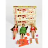 Mattel, 3x Skipper, 60er Jahre, box, C 1/1-