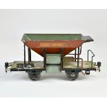 Märklin, Talbot gravel wagon 17671, Germany pw, gauge 1, tin, paint d., C 2-