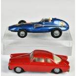 Politoys, Alfa Romeo Giulietta Sprint & Vanwall, Italy, plastic, C 1-2