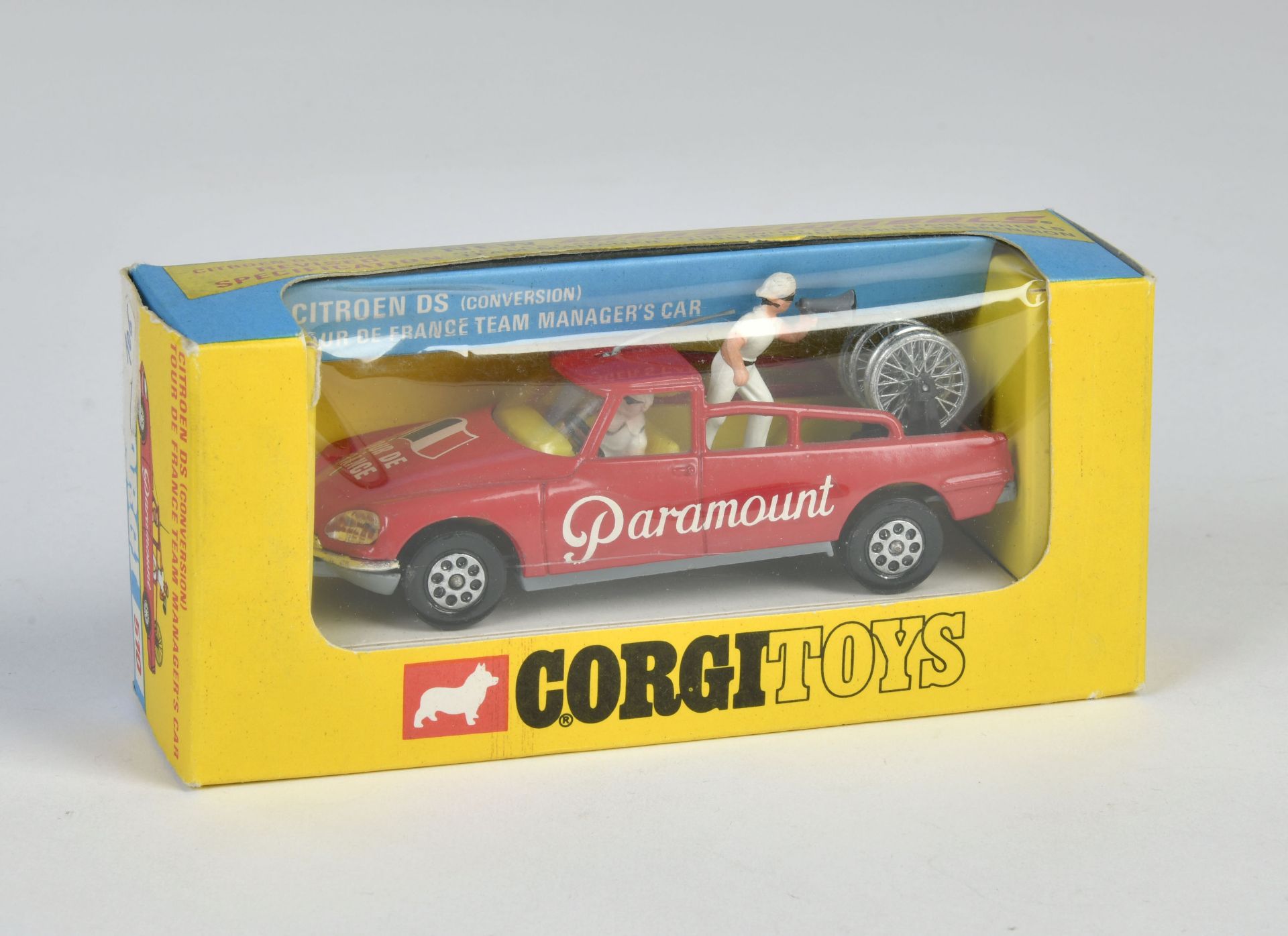 Corgi Toys, 510 Citroen DS, red, England, 1:43, diecast, box C 1, (complete), C 1