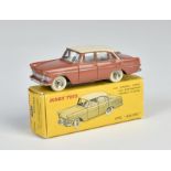 Dinky Toys, 554 Opel Rekord, brown/beige, France, 1:43, diecast, box C 2, C 1