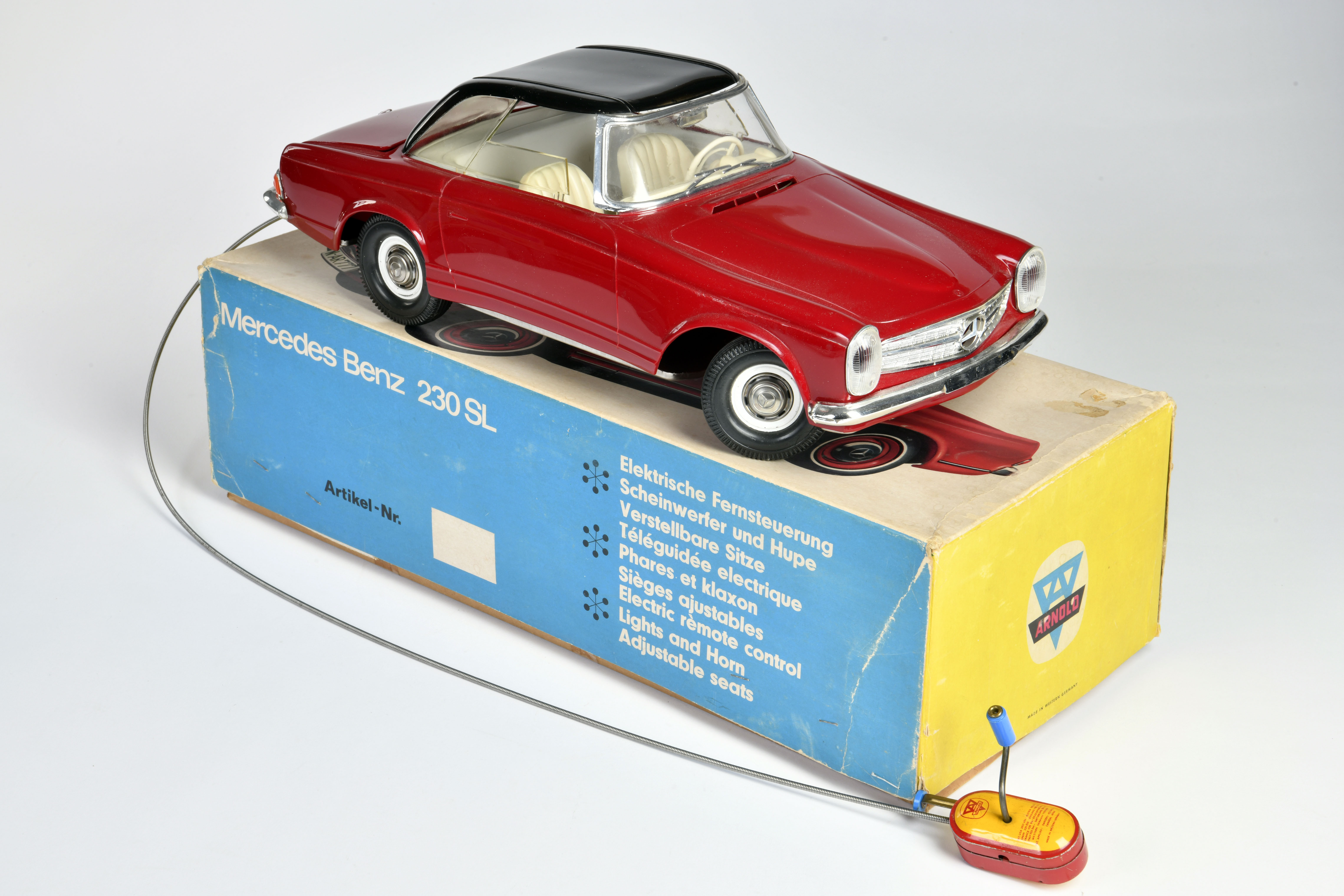 Arnold, Mercedes 230 SL, W.-Germany, 42 cm, mixed constr., box, C 1-2