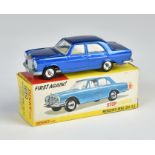 Dinky Toys, 160 Mercedes Benz, blue, England, 1:43, diecast, box C 1, (with working taillight), C 1