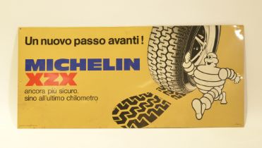 Michelin XZX, Blechschild