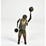 Bing, boy juggling with balls, Germany pw, 22 cm, tin, cw ok, paint d., C 3