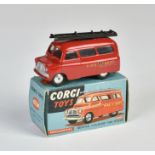 Corgi Toys, 405 M Bedford Fire Tender, rot, with motor, England, 1:43, diecast, box C 2, with