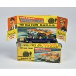 Corgi Toys, 497 The Man from Uncle, blue, with ring, England, 1:43, diecast, box C 1, C 1