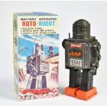 Horikawa, Roto-Robot, Japan, mixed constr, bat.drive ok, 22cm, repro box C2