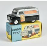 Corgi Toys, 421 Bedford 12CWT Van, grey, black, England, 1:43, diecast, box C 1, C 1