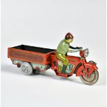 Ingap, delivery motorcycle Transporti Espressi, Italy, 19 cm, tin, cw ok, C 1