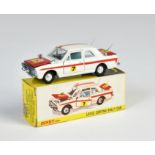 Dinky Toys, 205 Lotus Cortina, white/red, England, 1:43, diecast, box C 1, C 1