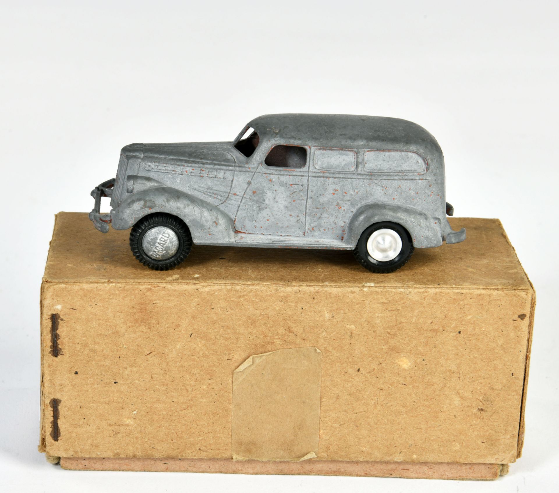 Tekno, Packard, Denmark, diecast, tin, 11,5 cm, box, paint d., C 2