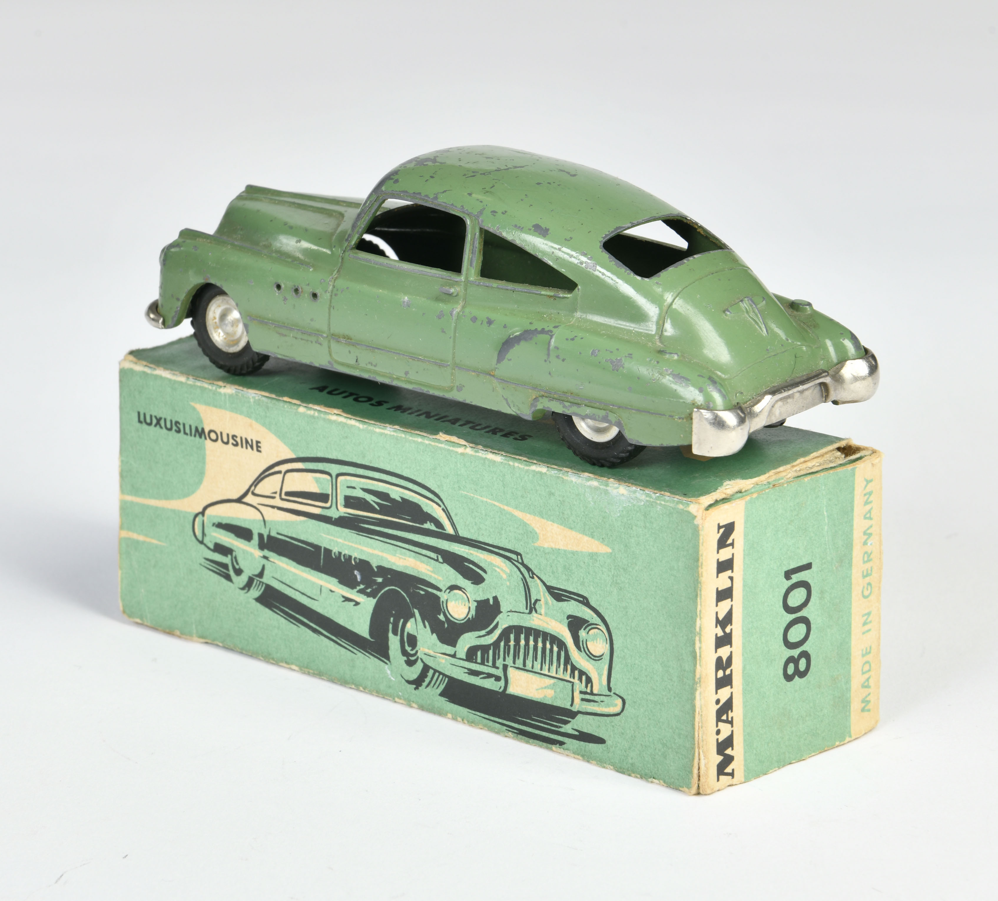 Märklin, Buick, Germany, 1:43, box (one flap restored), paint d., C 3 - Image 2 of 2