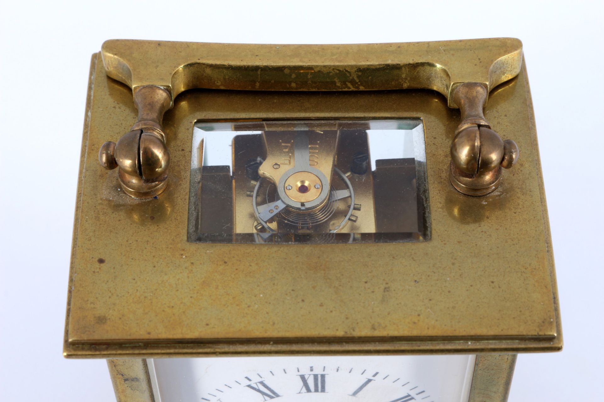 Reiseuhr, Frankreich um 1900, carriage clock, - Bild 4 aus 8