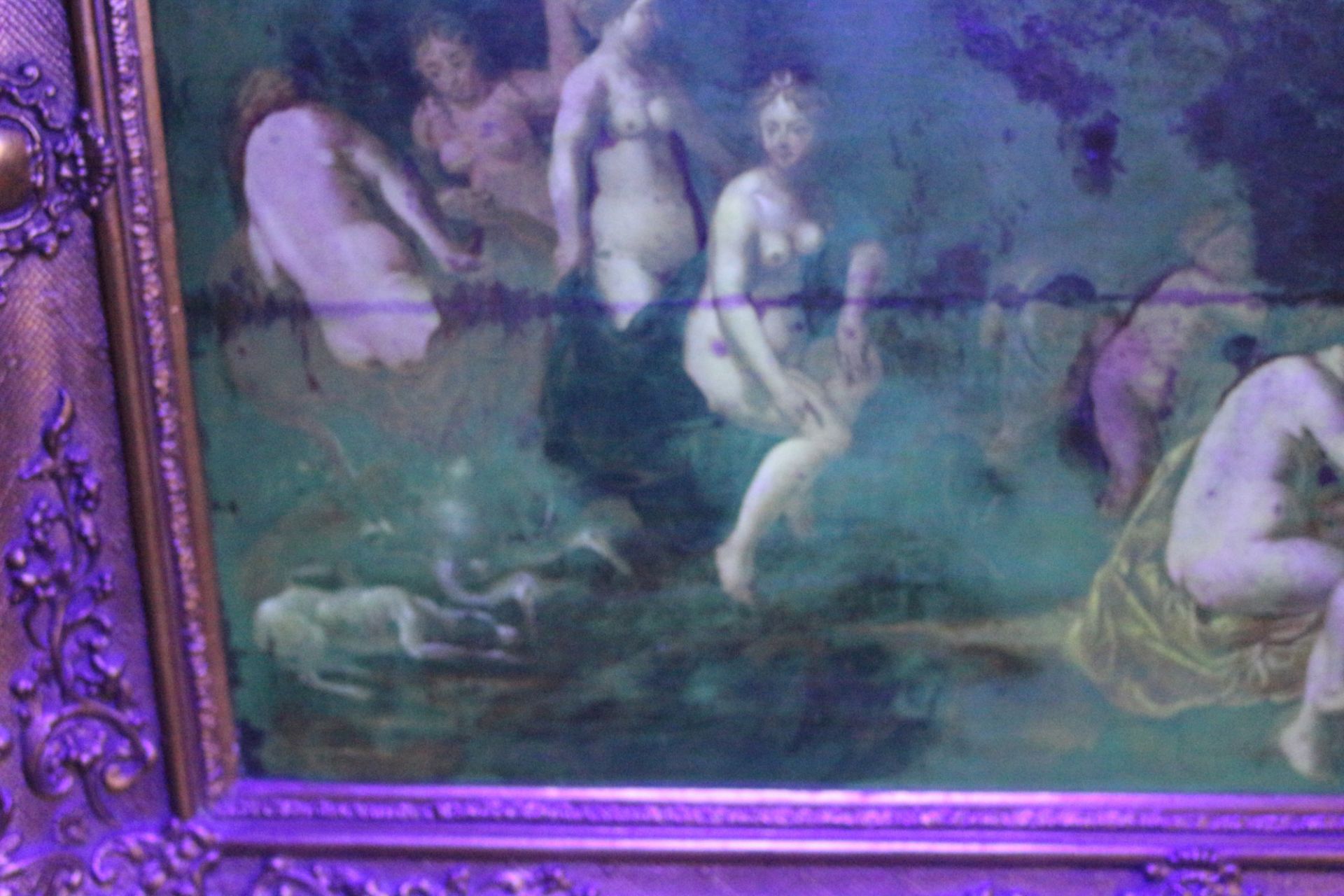 Diana and her nymphs bathing, attributed to Cornelis VAN POELENBURGH (1594/95-1667), - Image 11 of 13