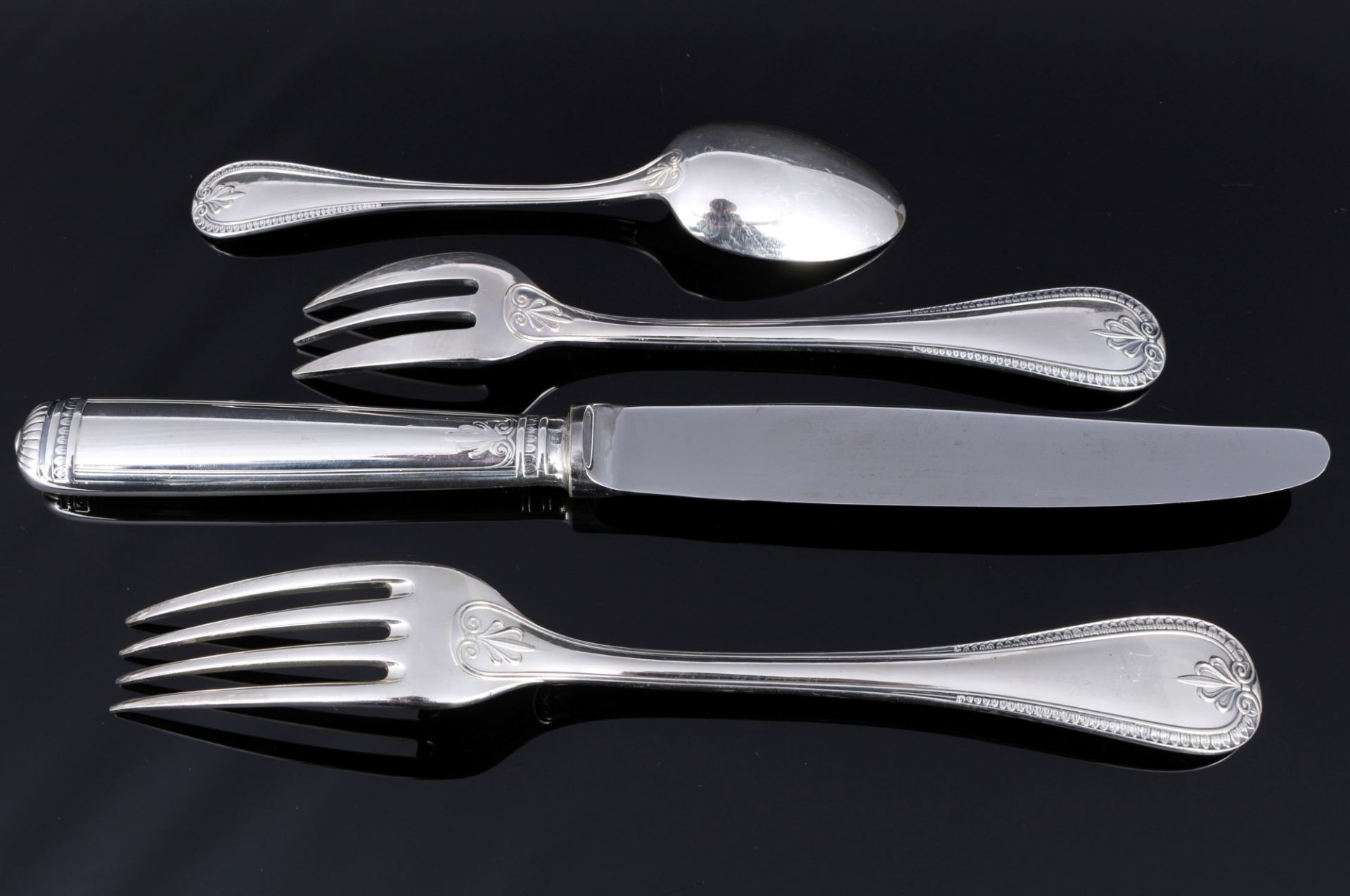 Christofle Malmaison 24-piece cutlery for 8 people, - Image 3 of 4