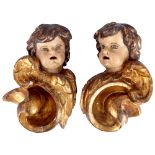 Baroque pair of cherubs 18th century,