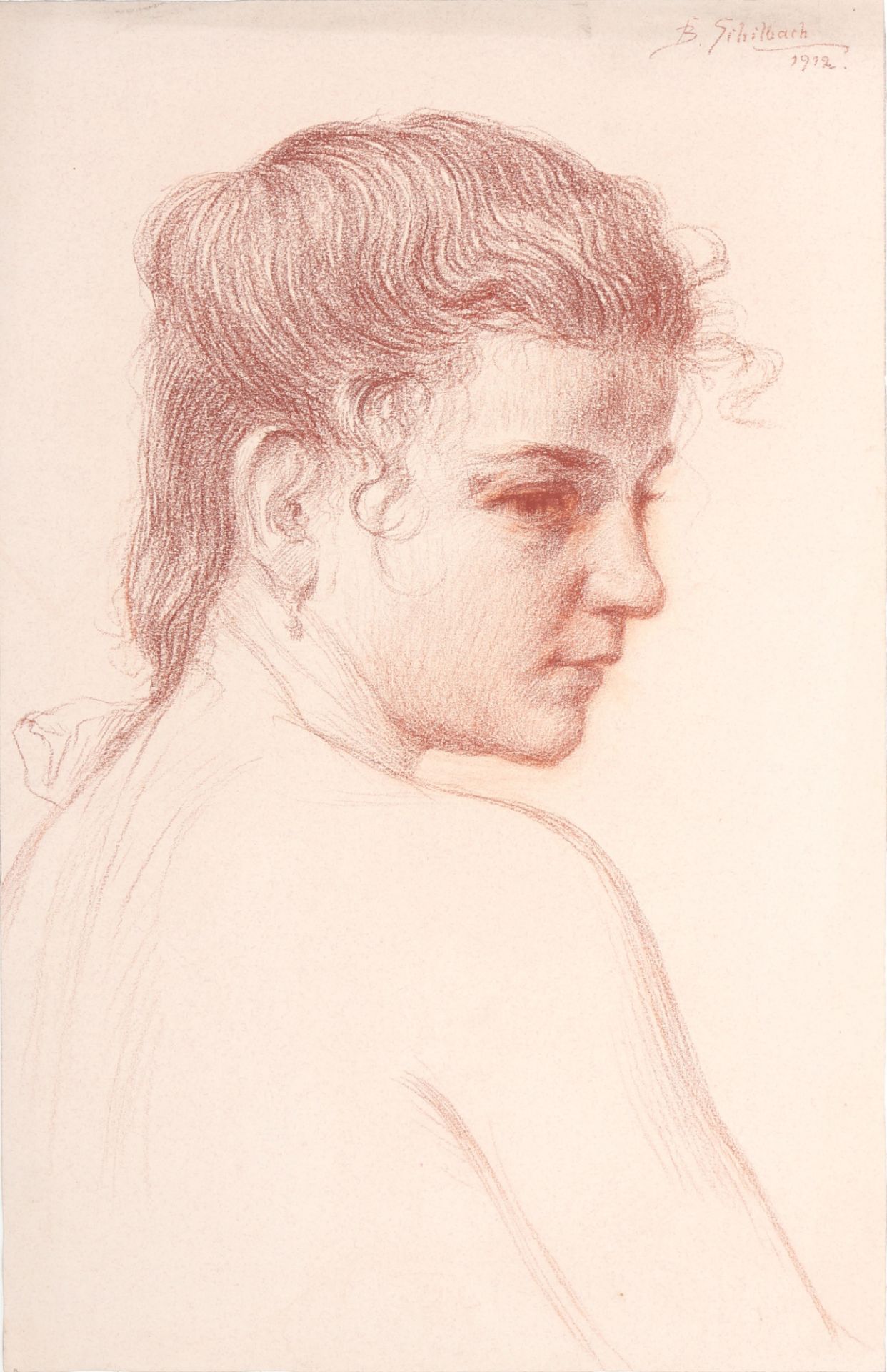 Bruno SCHILBACH (1876-1950) 5 Frauenakte - Zeichnungen - Bild 11 aus 12