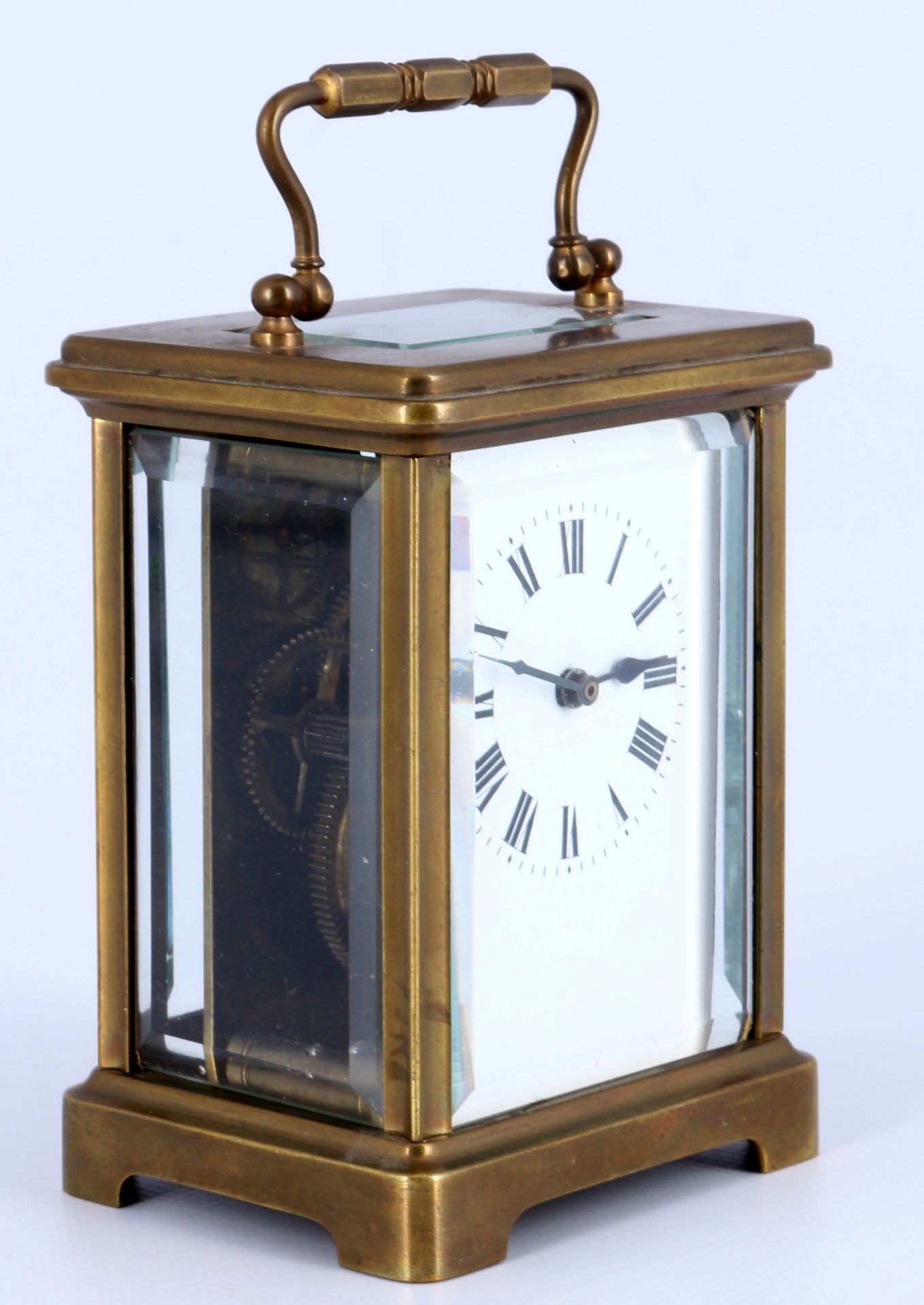 Large Carriage clock, France around 1900, - Image 2 of 6