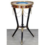 Gueridon Napoleon III side table 19th century,