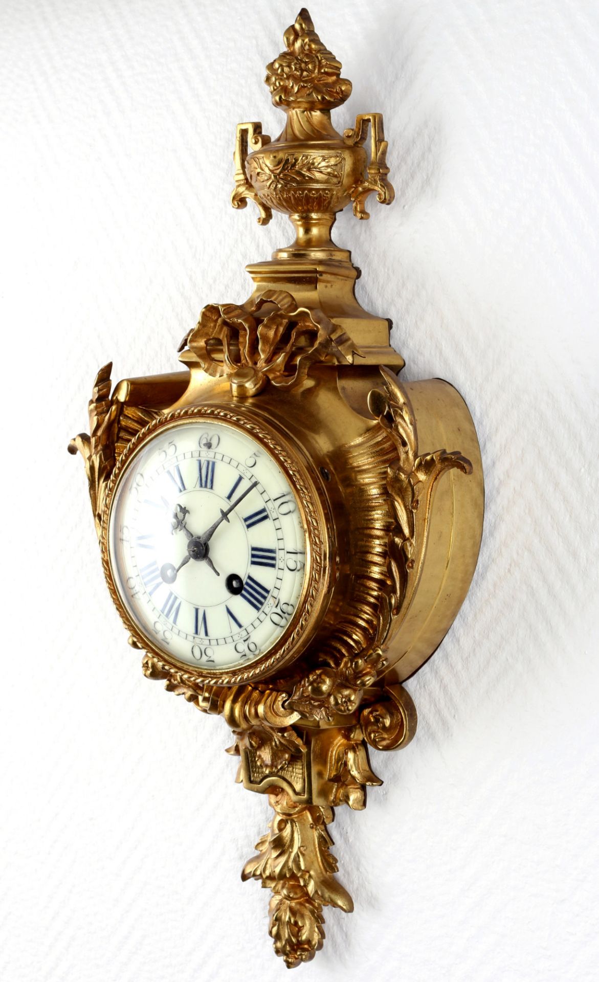 Louis XVI cartel clock France around 1900, - Image 3 of 6