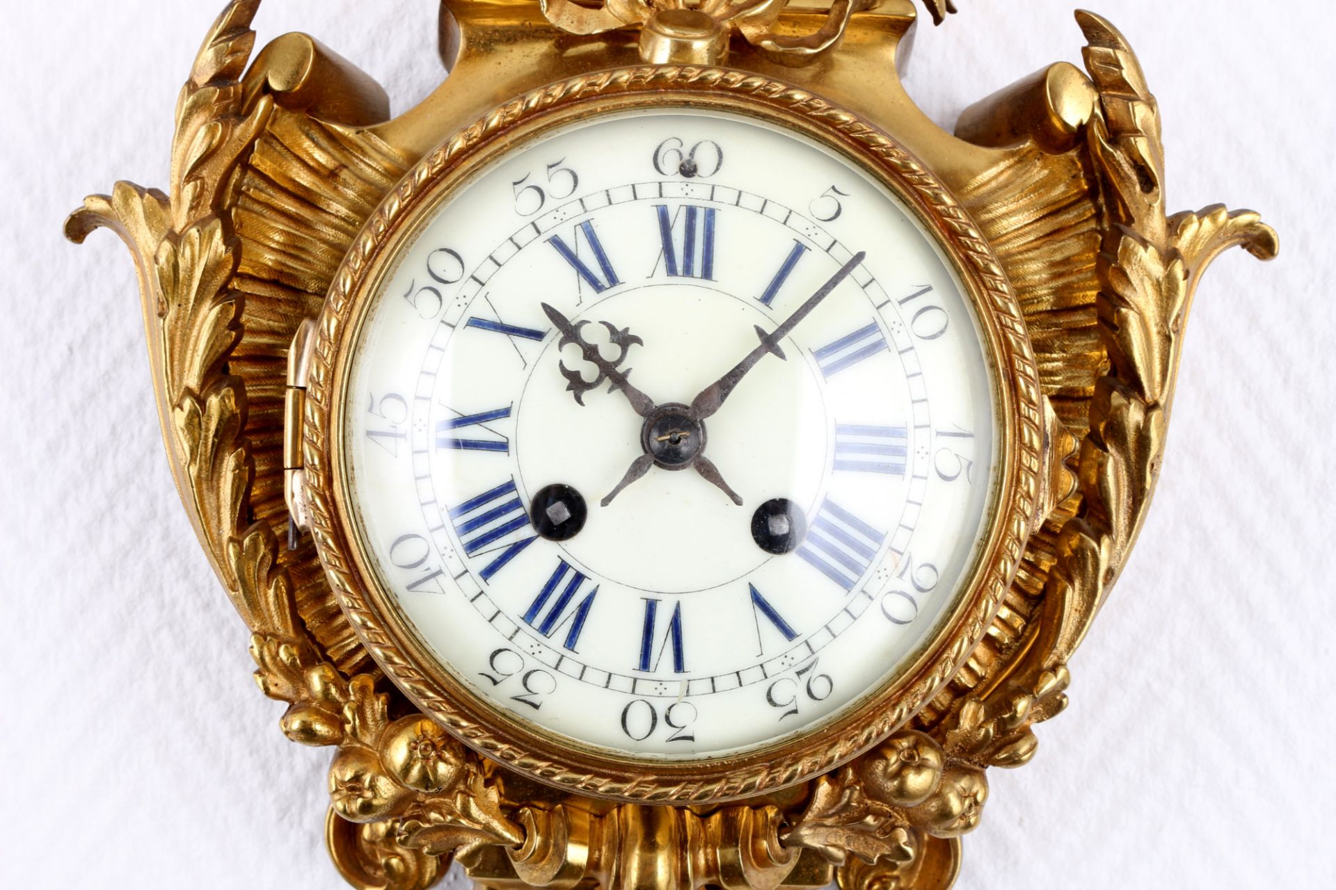 Louis XVI cartel clock France around 1900, - Image 4 of 6