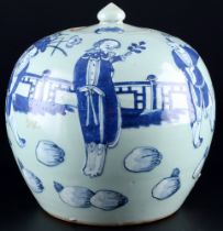 China großer Ingwertopf Qing Dynasty, large chinese ginger jar,