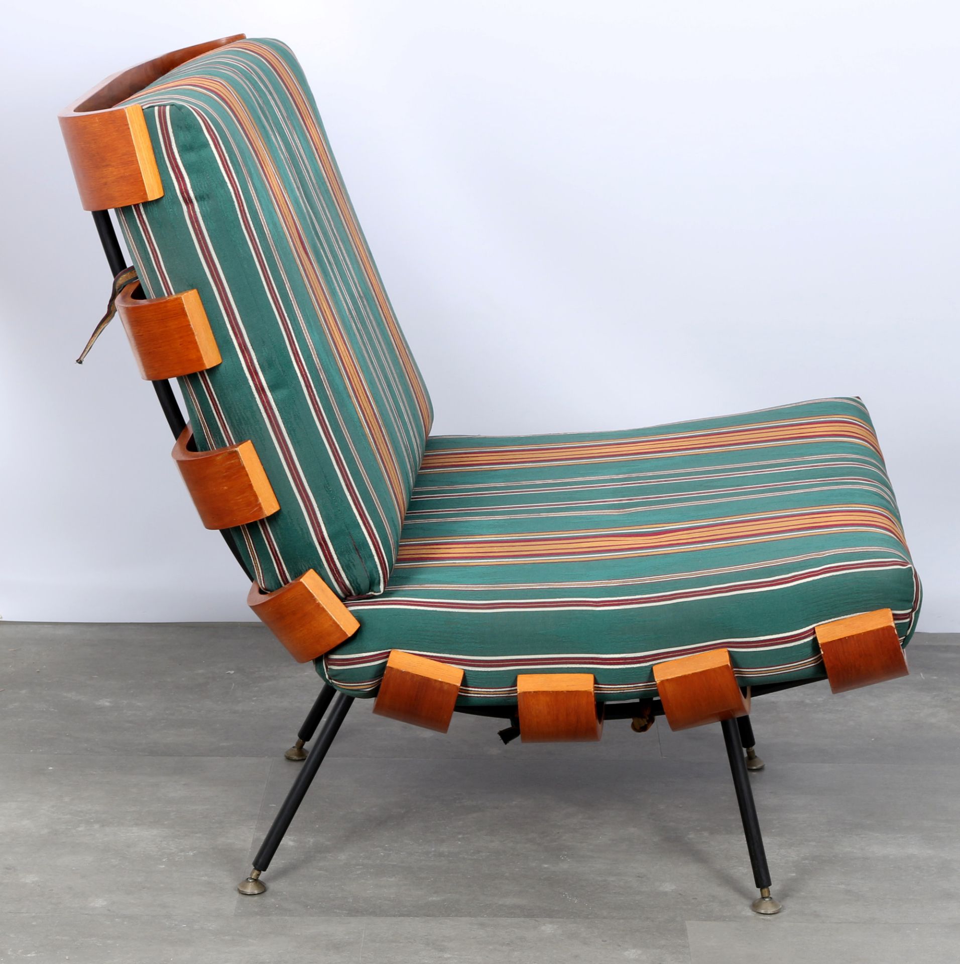 Martin Eisler and Carlo Hauner Costela lounge armchair mid century, - Image 2 of 11