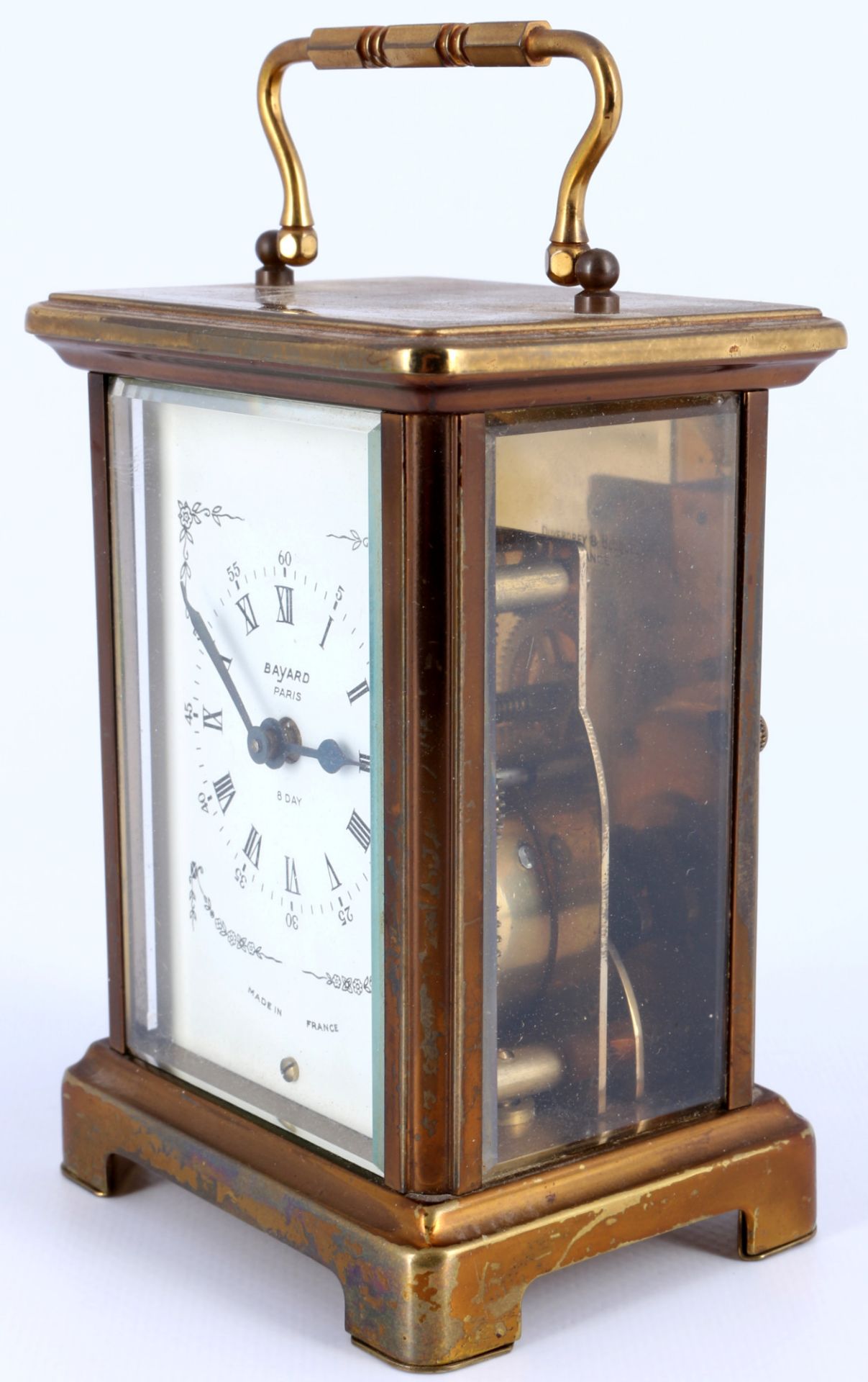 Reiseuhr Duverdrey & Bloquel Bayard, Frankreich, carriage clock, - Bild 2 aus 6