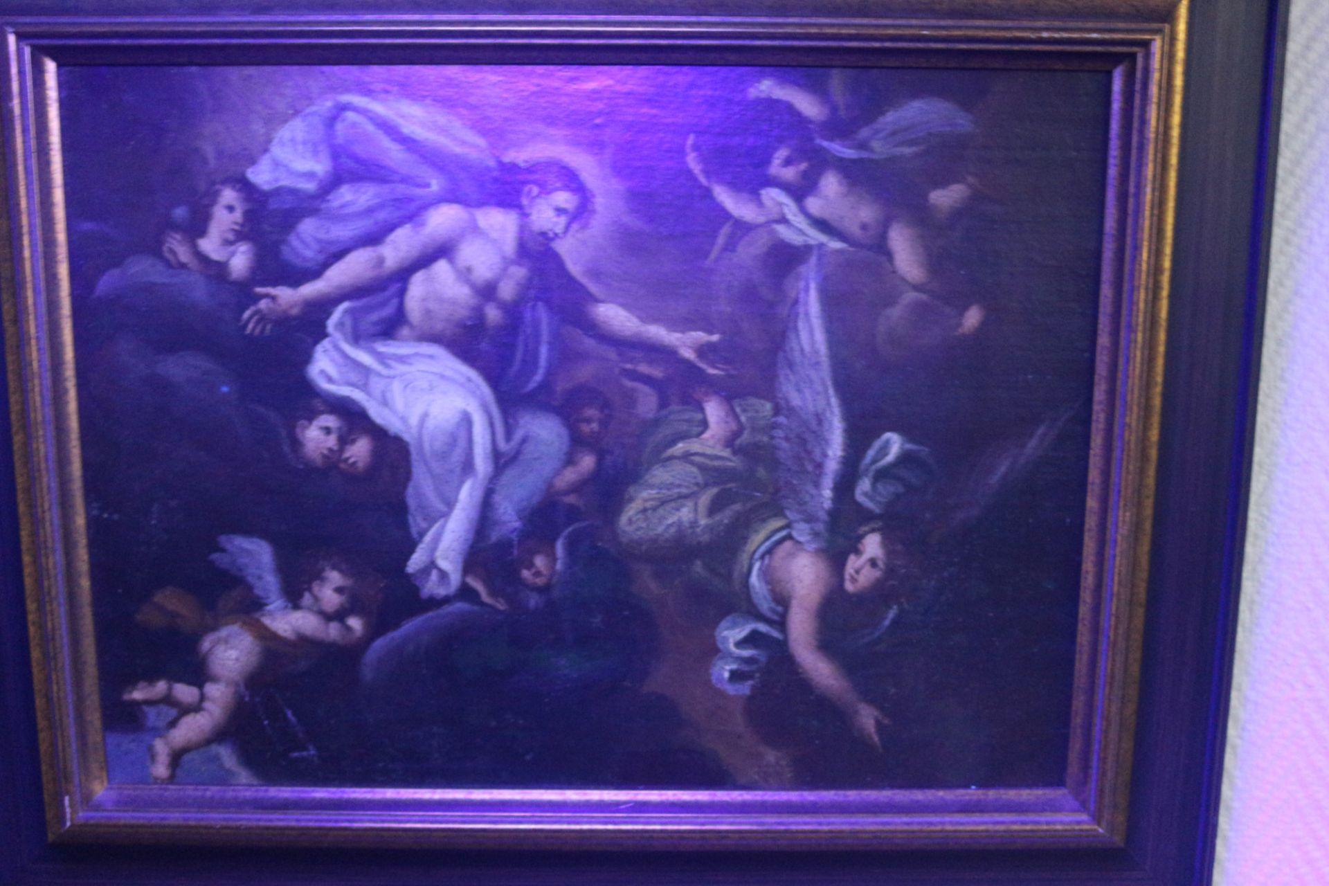 Old Master 17th/18th Century, Jesus Christ with putti and angels, - Image 7 of 8