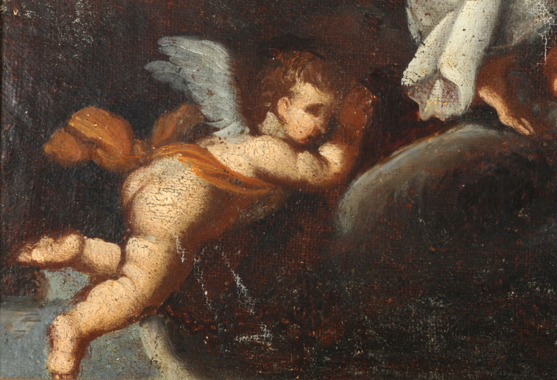 Old Master 17th/18th Century, Jesus Christ with putti and angels, - Image 5 of 8