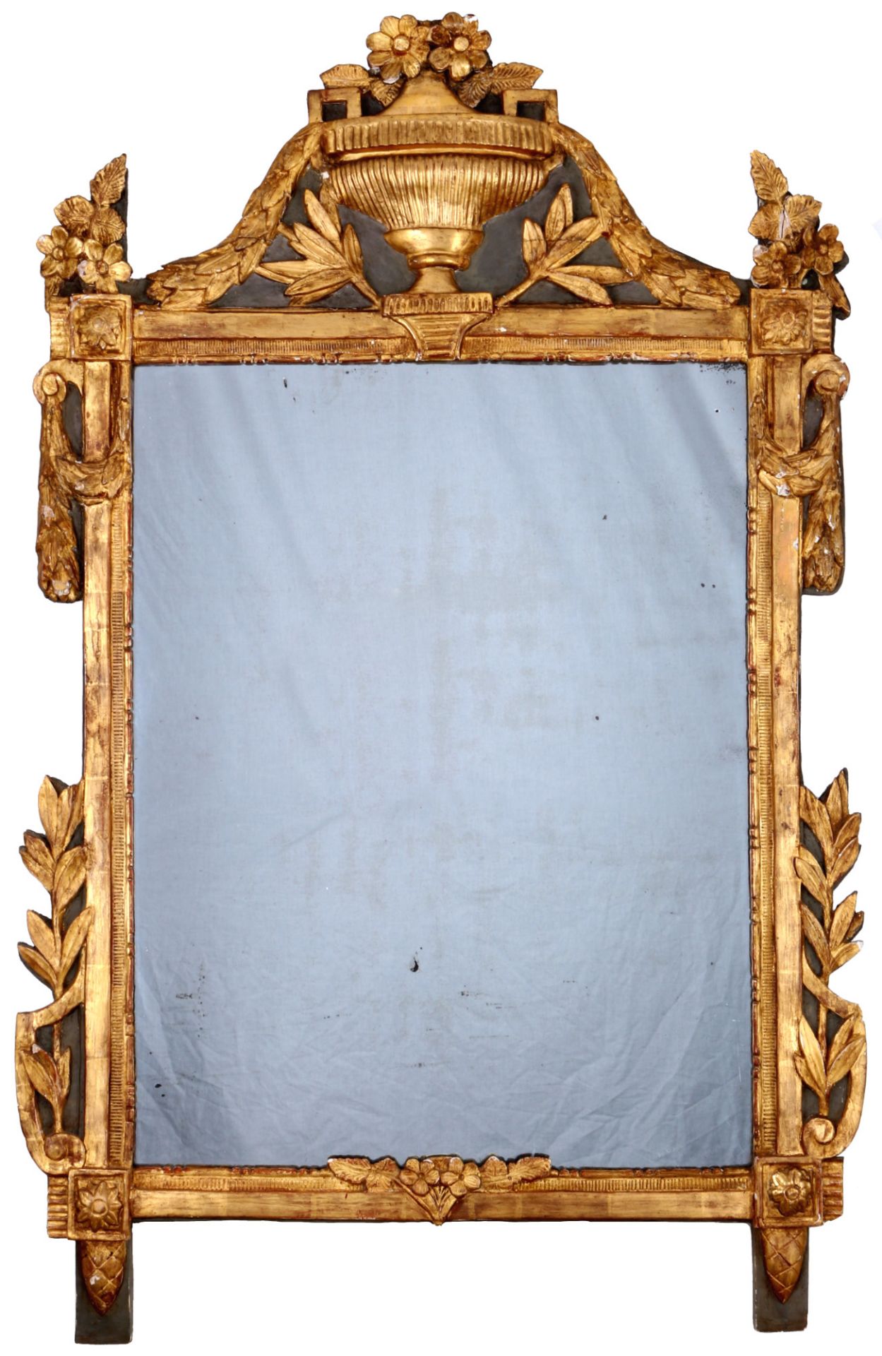 Large classicist baroque mirror 18th century,