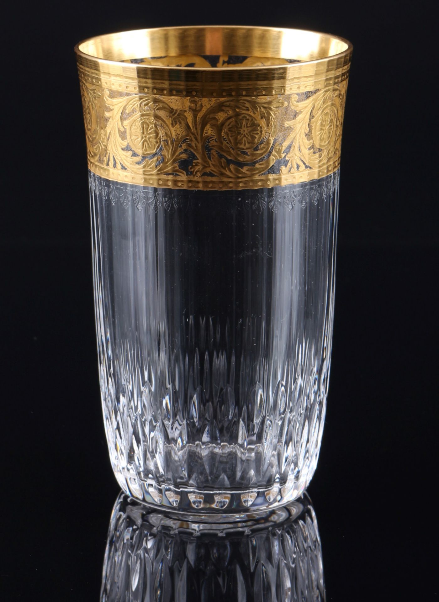 St. Louis Thistle Gold 5 highball glasses, - Image 2 of 3