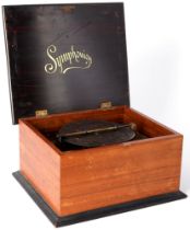 Spieluhr Glocken Symphonion um 1900,