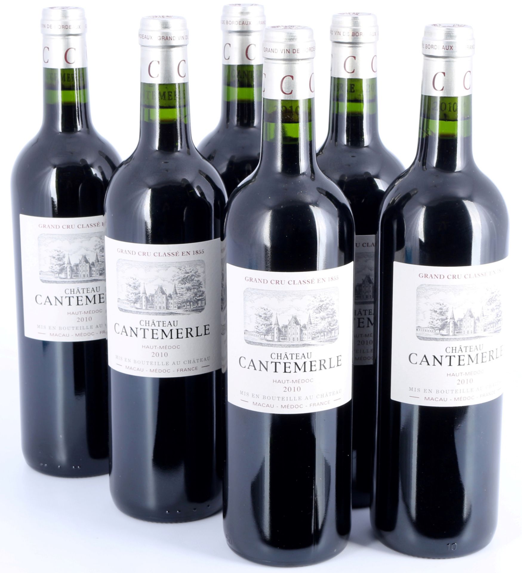 2010 Chateau Cantemerle 6 bottles,