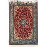 Isfahan large persian carpet,