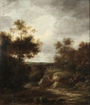 Benjamin BARKER OF BATH (1776-1838) Landschaft mit Personen datiert 1809,