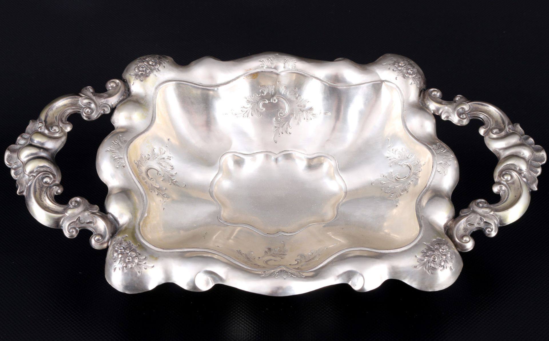 750 silver fruit bowl, - Image 2 of 6