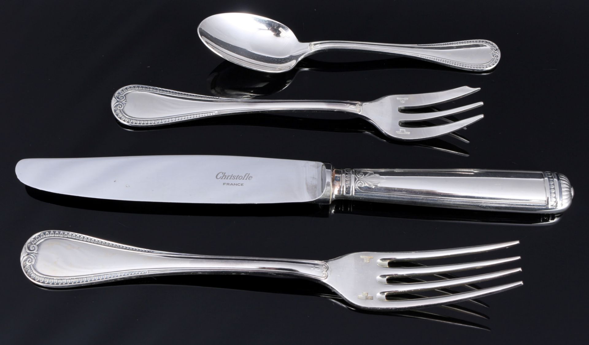 Christofle Malmaison 24-piece cutlery for 8 people, - Image 2 of 4
