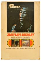 Movie Poster Jimi Hendrix Jimi Plays Berkley