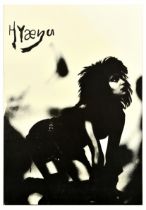 Advertising Poster Hyaena Siouxsie And The Banshees Rock Music