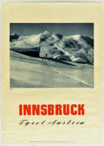 Sport Poster Ski Austria Innsbruck Tyrol