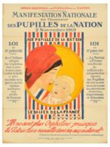 Propaganda Poster Orphans Of WWI France National Honour Wards