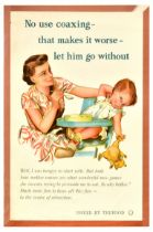 Advertising Poster Trufood No Use Coaxing Baby Food