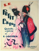 Advertising Poster Le Petit Baron Operetta France Art