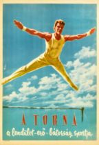 Sport Poster Tournament Gymnastics Flight Hungary