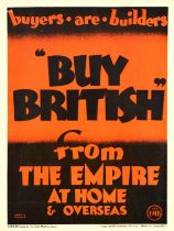 Propaganda Poster Buy British Empire Marketing Board EMB