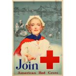 War Poster Red Cross Join American Red Cross Nurse